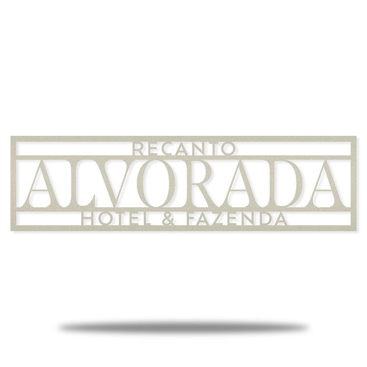 Placa Entrada Clássica 2