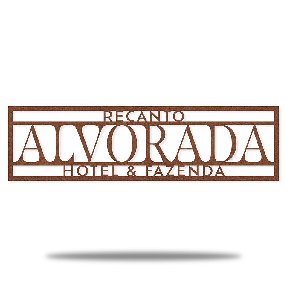 Placa Entrada Clássica 2