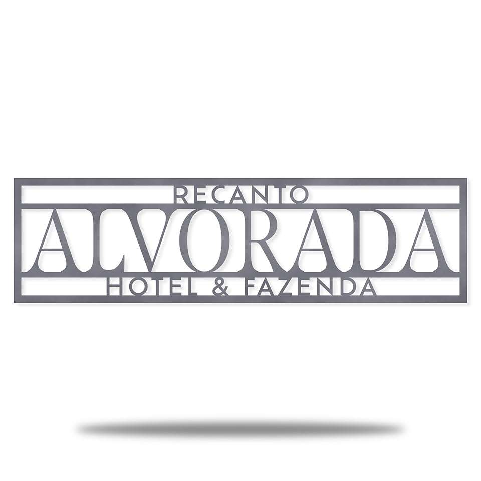 Placa Entrada Clássica 2