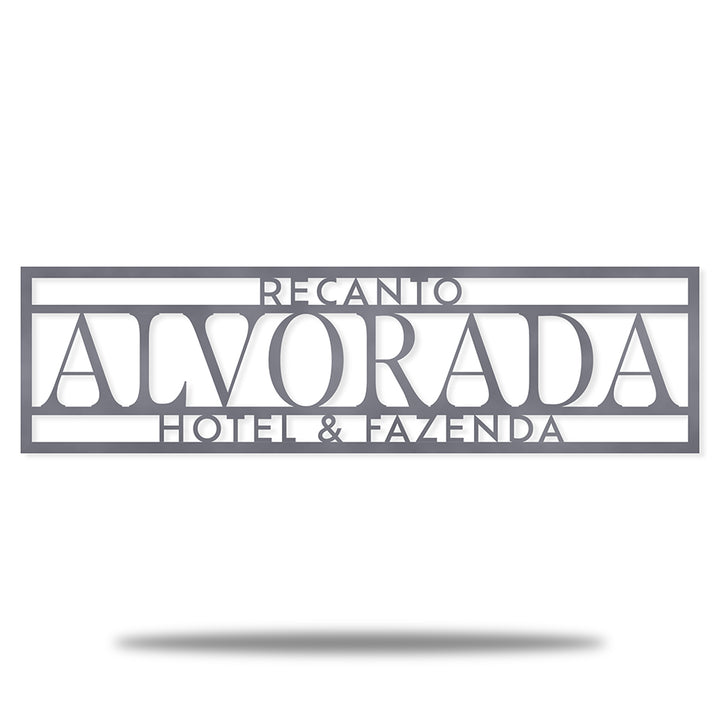 Placa Entrada Clássica 2