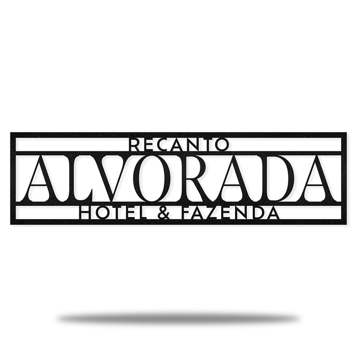 Placa Entrada Clássica 2