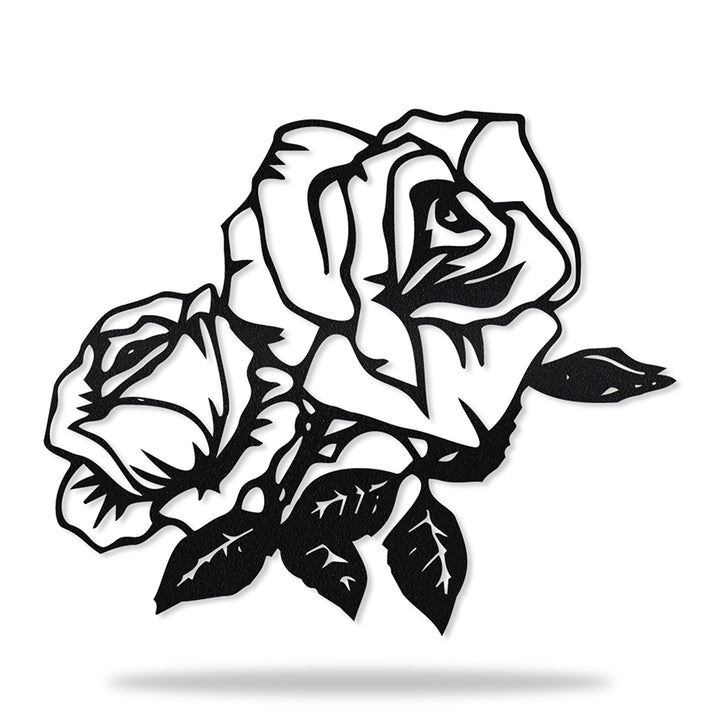 Rosas Clássicas I em metal, personalizada sob medida