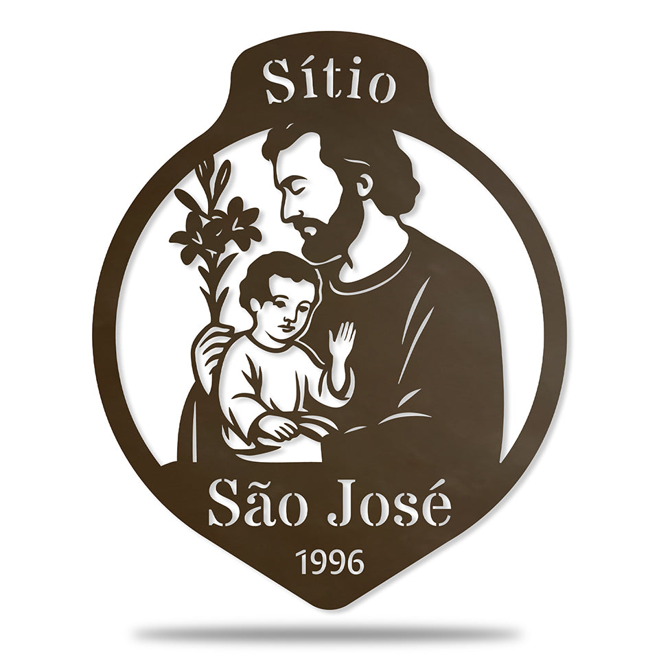 Placa Religiosa São José