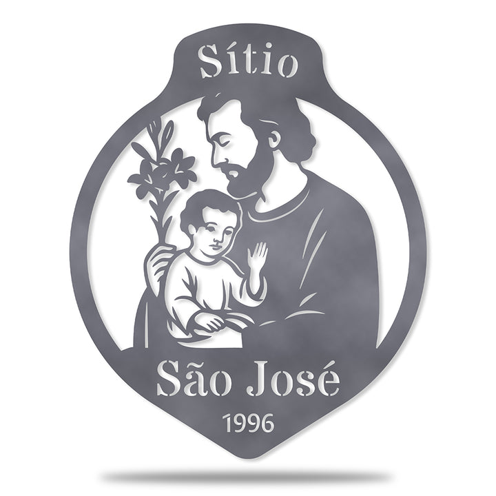 Placa Religiosa São José