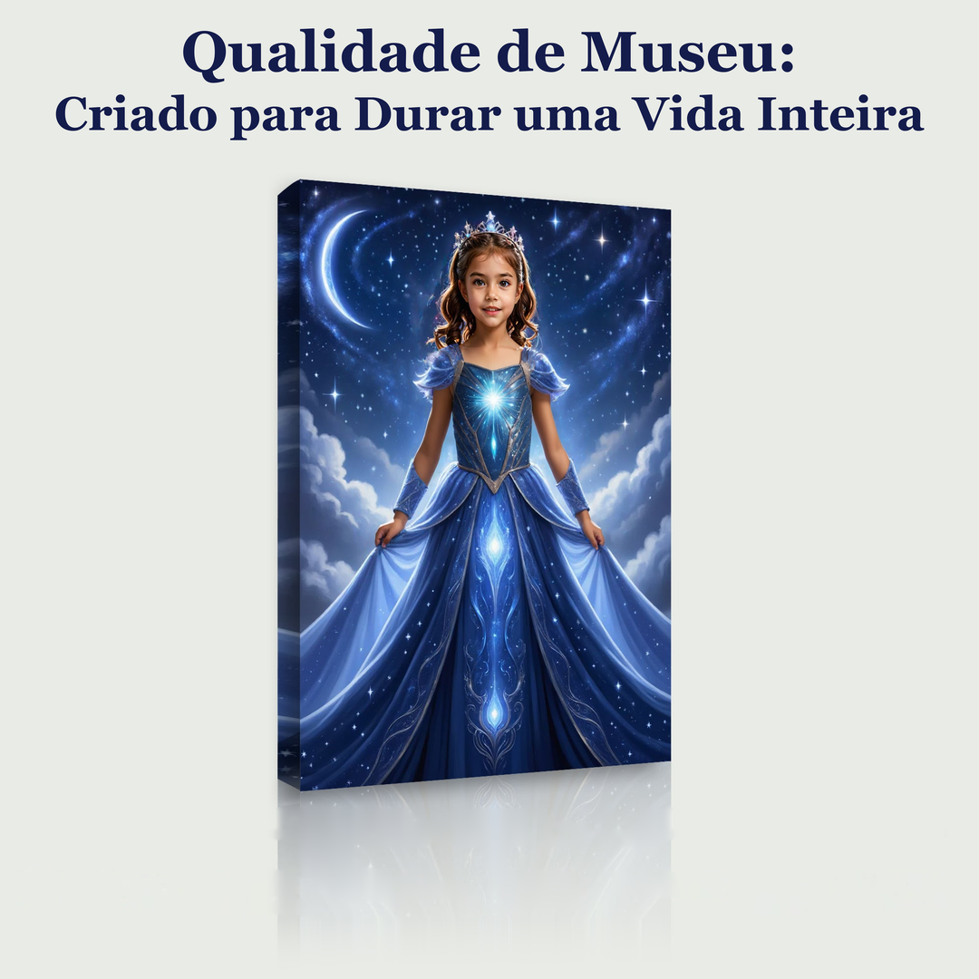 A Princesa da Galáxia — qualidade de museu, criado para durar uma vida inteira