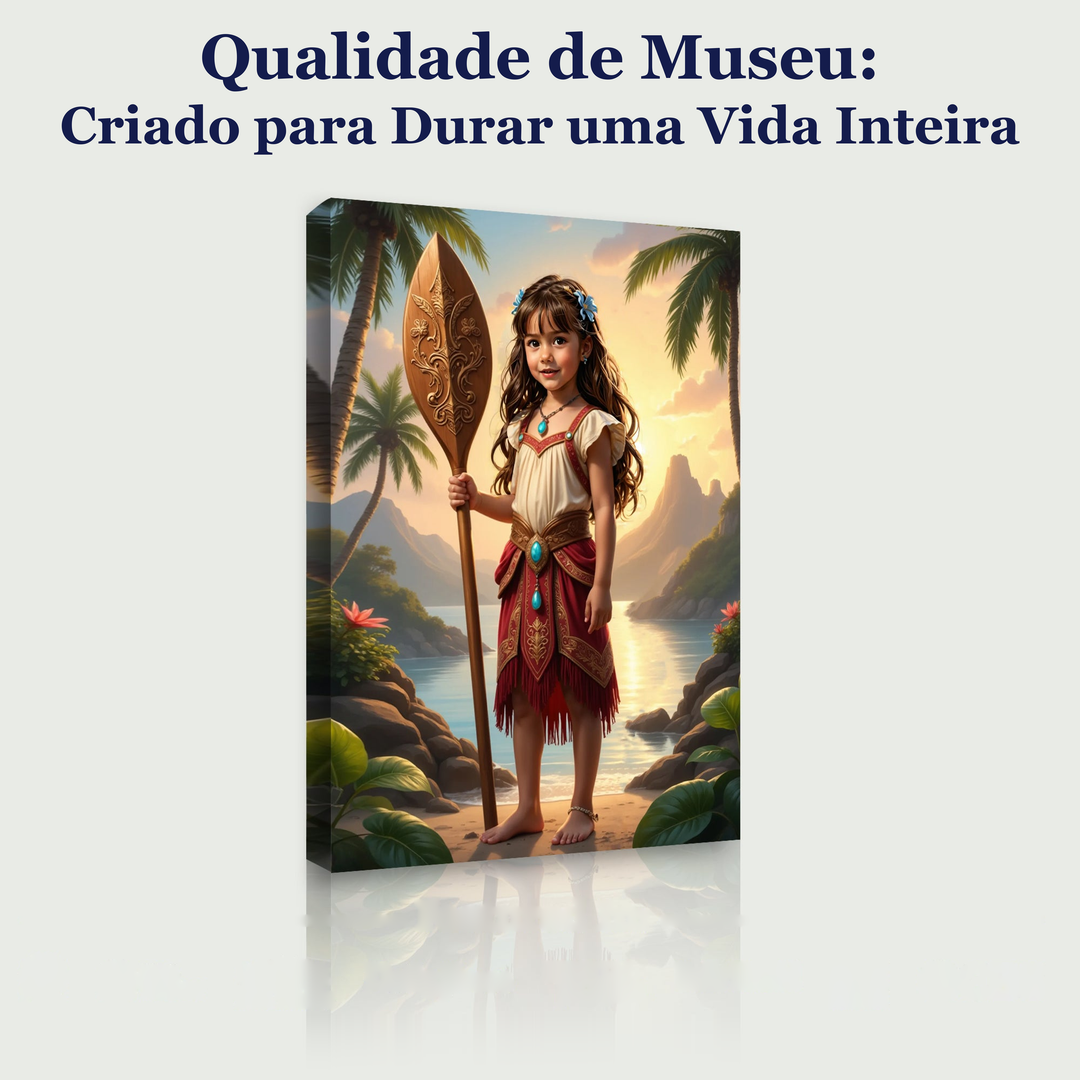 A Princesa da Ilha — qualidade de museu, criado para durar uma vida inteira