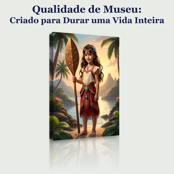 A Princesa da Ilha — qualidade de museu, criado para durar uma vida inteira
