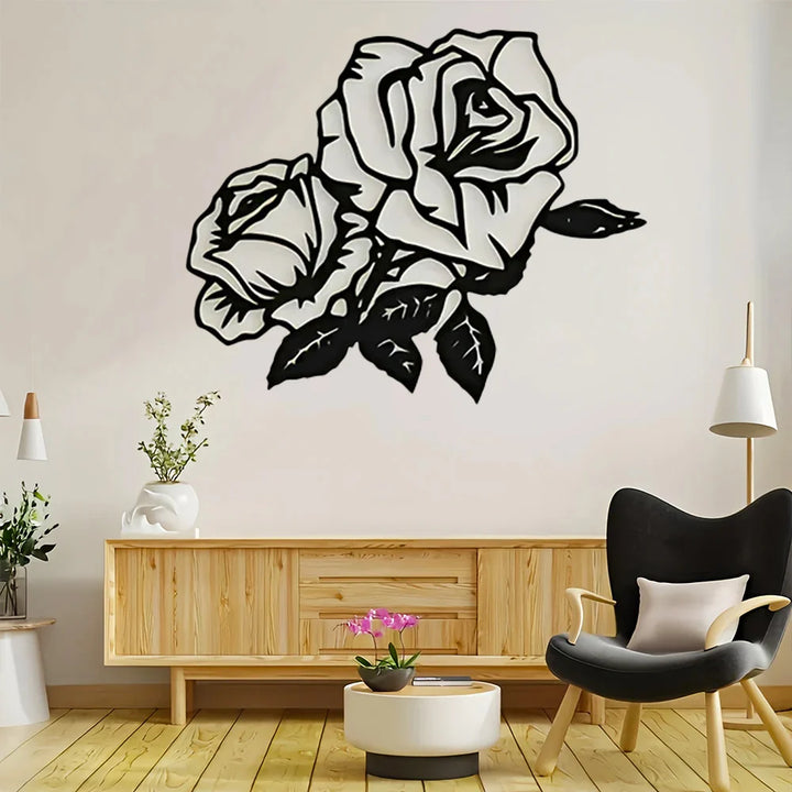 Rosas Clássicas I em metal — vista em destaque do produto