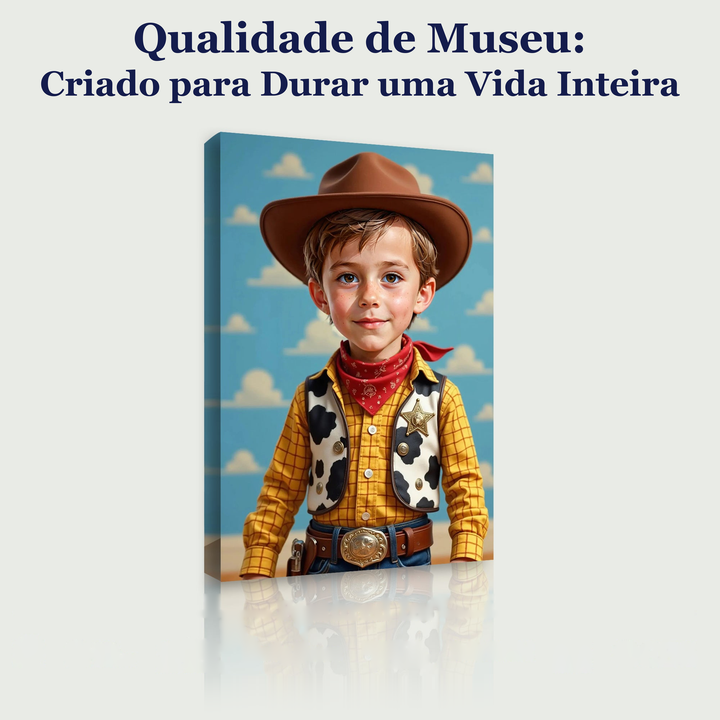 O Aventureiro do Velho Oeste — qualidade de museu, criado para durar uma vida inteira