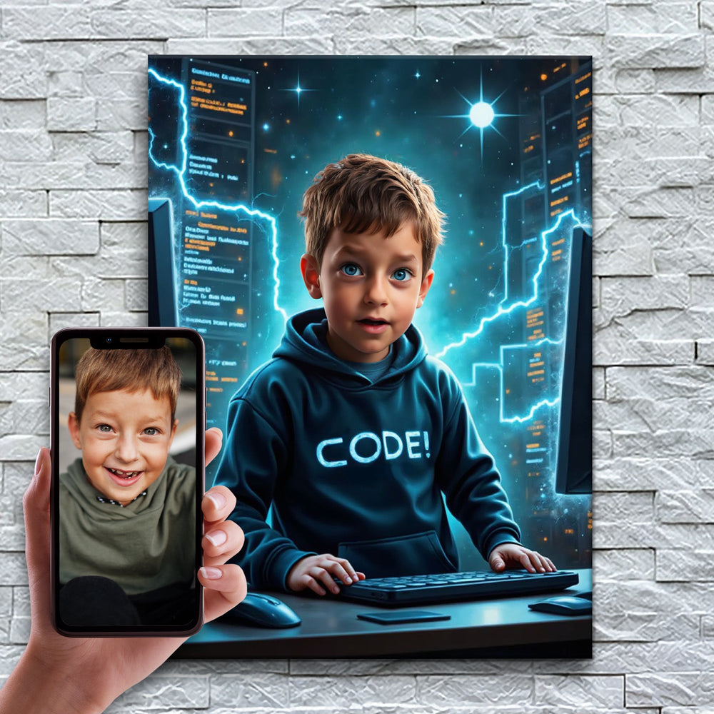 O Gênio da Tecnologia — exemplo de antes e depois da personalização