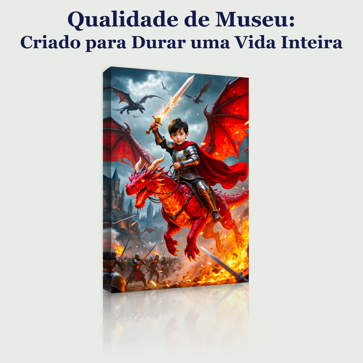 O Guardião do Dragão — qualidade de museu, criado para durar uma vida inteira