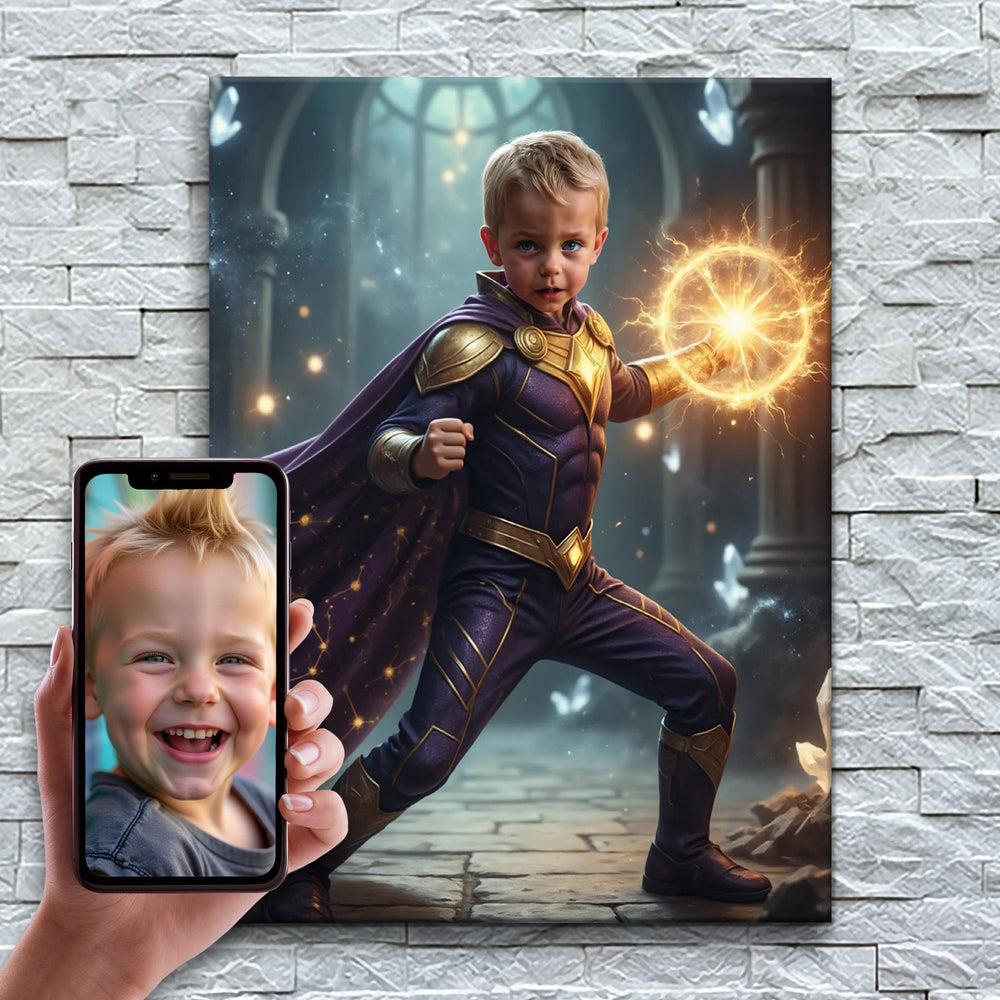 O Mago das Estrelas — exemplo de antes e depois da personalização
