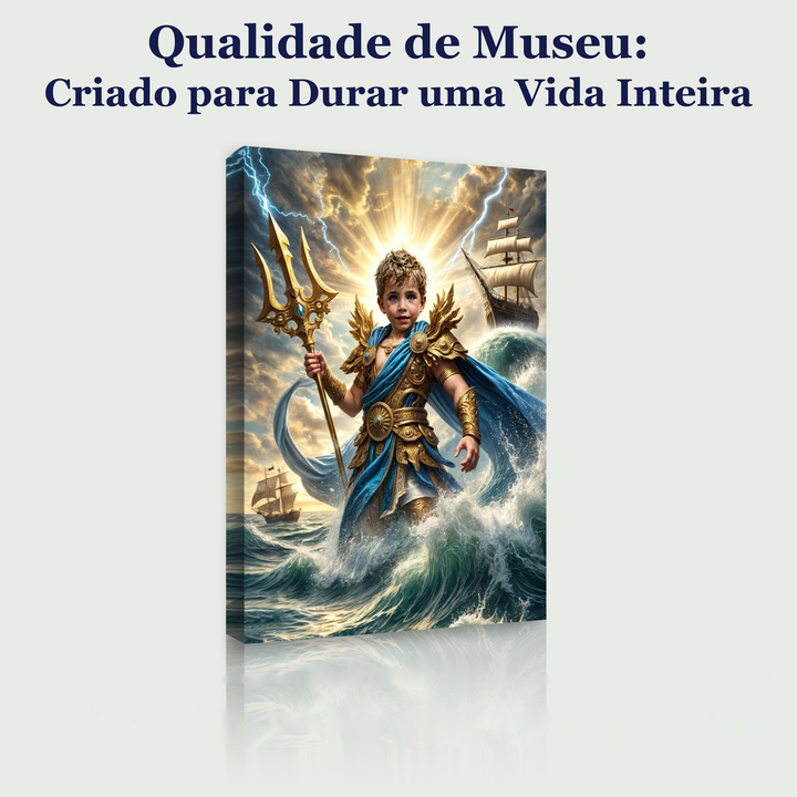 O Príncipe dos Oceanos — qualidade de museu, criado para durar uma vida inteira